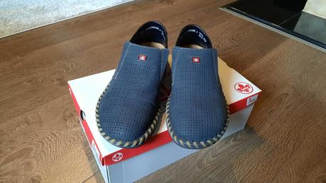 Pánske kožené topánky v.42, rieker,42