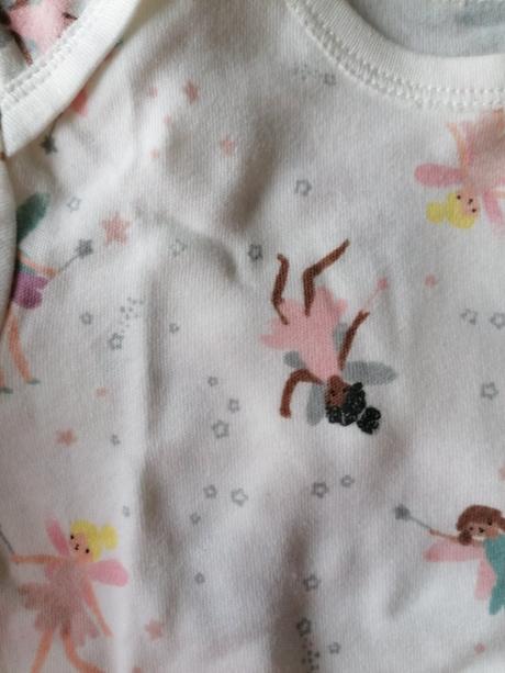 Ružovkaste body, primark,68