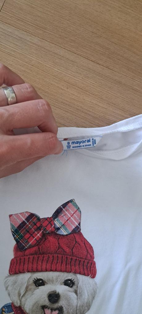 Tričko s dlhým rukávom, mayoral,128