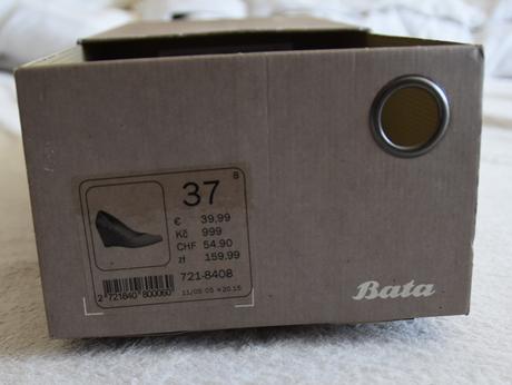 Lodičky na platforme, baťa,37