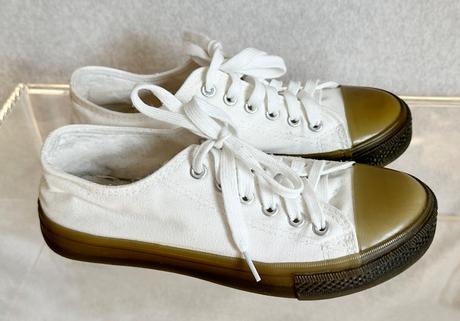 Biele plátené tenisky, 38