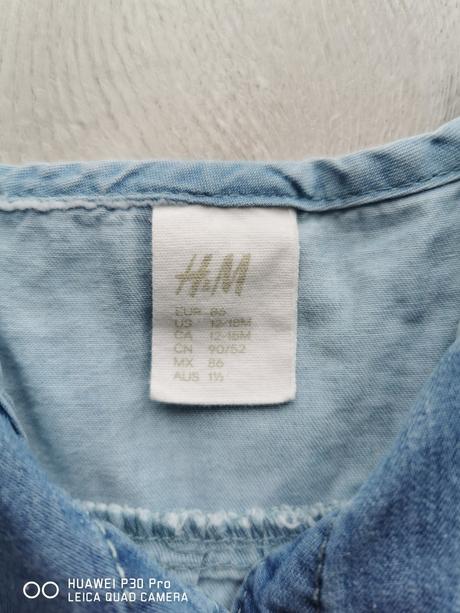 Rifľová košieľka, h&m,86