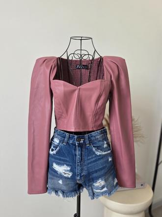 Zara rifľové kraťasy xs, zara,xs