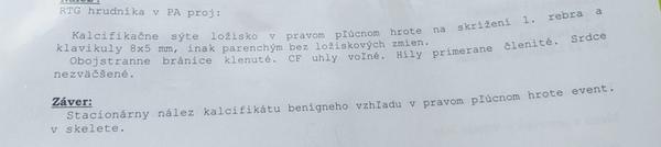 Čo znamená kalcifikačné ložisko?