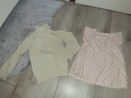 Topík a pulovrík marks&spencer a lindex, 104–116