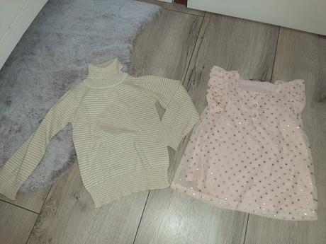 Topík a pulovrík marks&spencer a lindex, 104–116