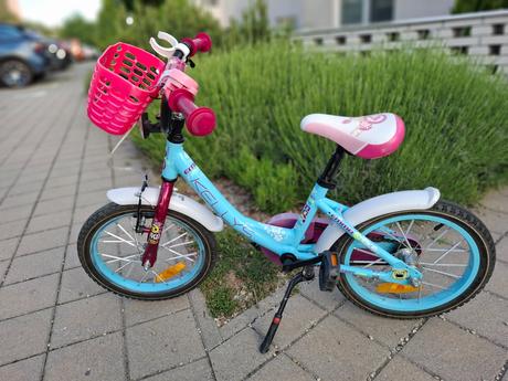 Dievčenský bicykel, kellys,16