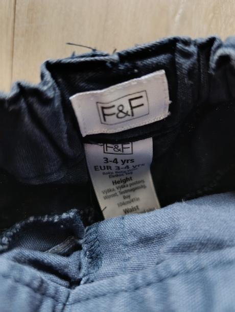 Chlapčenské nohavice, f&f,104