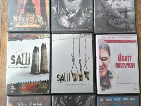 19x dvd, horor, 