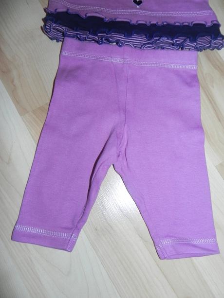 Fialový set pulóvrik + legíny, richelieu,56