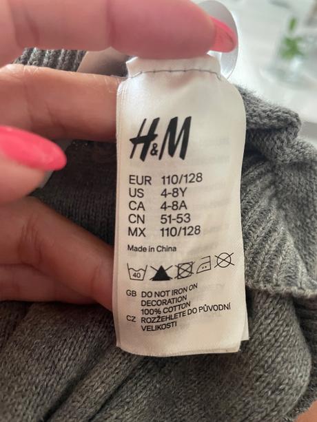 H&m čiapka, h&m,128