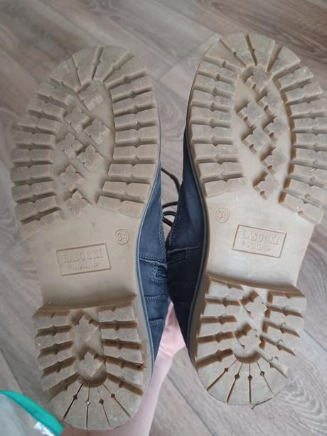 Kožené zateplené čižmy, lasocki,34