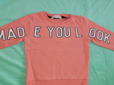 Lososova mikina, h&m,98