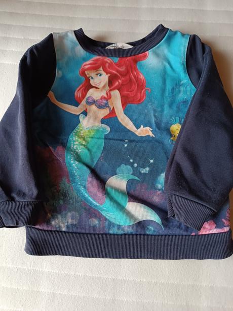 Dievčenská mikina ariel, h&m,92