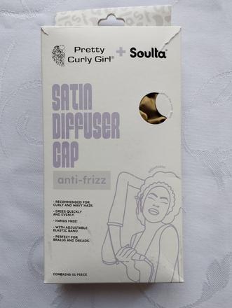 Saténový difuzér na sušenie kučeravých vlasov, 