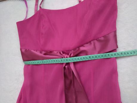 Ružové dievčenské šaty veľ.m, 38
