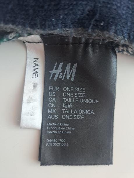 Zimný set čiapka + obojstranný šál hm, h&m,92