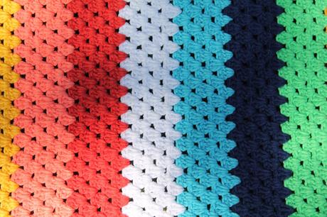 Háčkovaná deka do kočíka, 