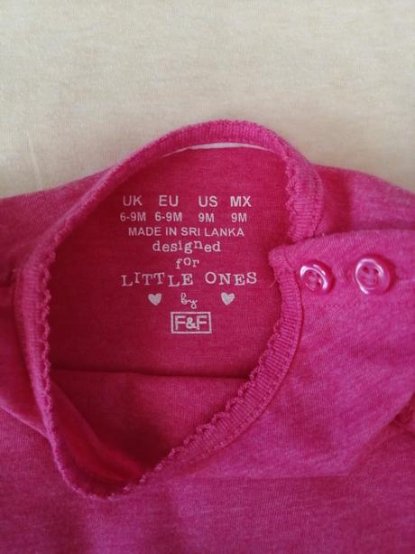 Tričká 3 ks, f&f,74