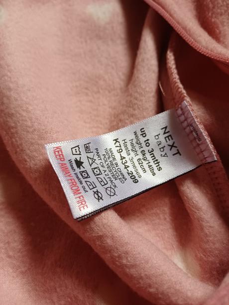 2x flisovy overal v.62  0-3 mesiace, next,62