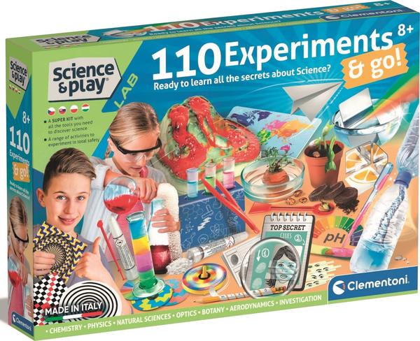 Má niekto skúsenosti so súpravou Clementoni 110 experimentov?