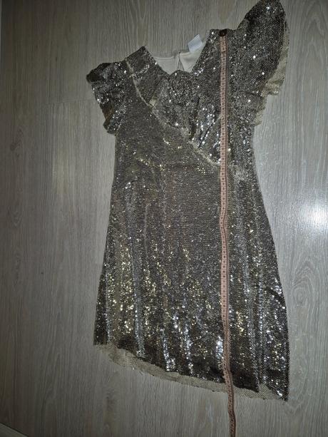 Zara trblietave saty, zara,140