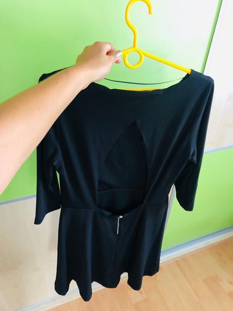 Mango čierne šaty, mango,m