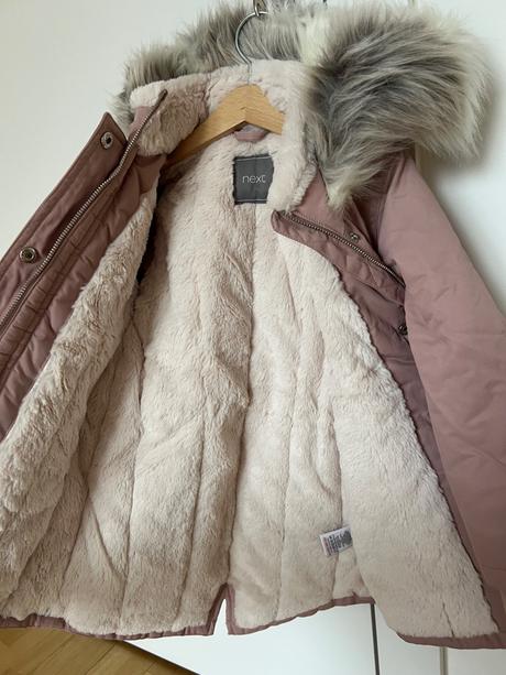 Zimná kožušinková next bunda veľ. 110 (5r.), next,110