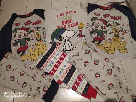 Pyžamka vianočné, 110