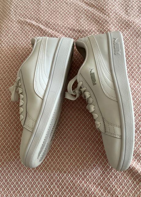 Biele kožené tenisky puma 38, puma,38