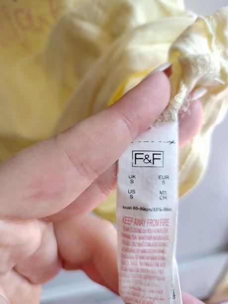 F&f dvojdielne pyžamo zmrzlina, f&f,s