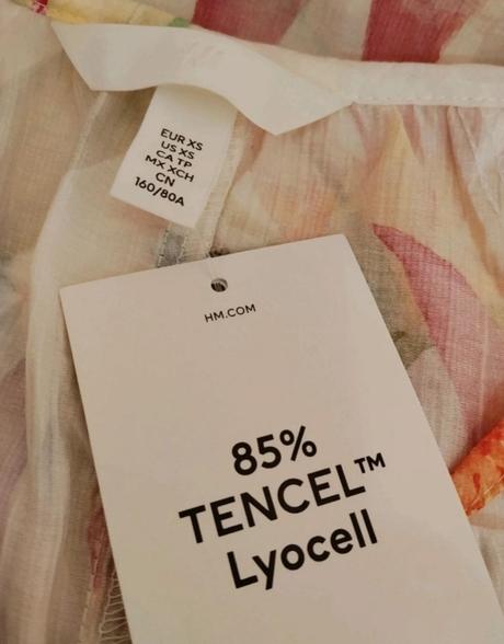 H&m nové kvetinové šaty s vtáčikmi, h&m,xs