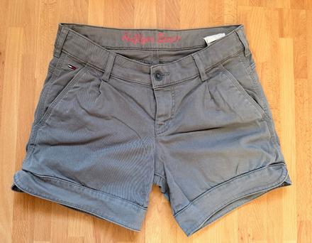 Tommy hilfiger šedé šortky, tommy hilfiger,s