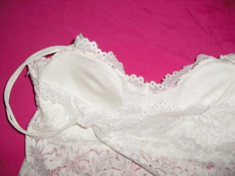 Push up braletka romanticka, s