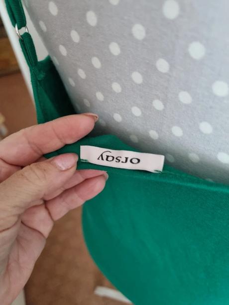 Zelený top na ramienka orsay m, orsay,m