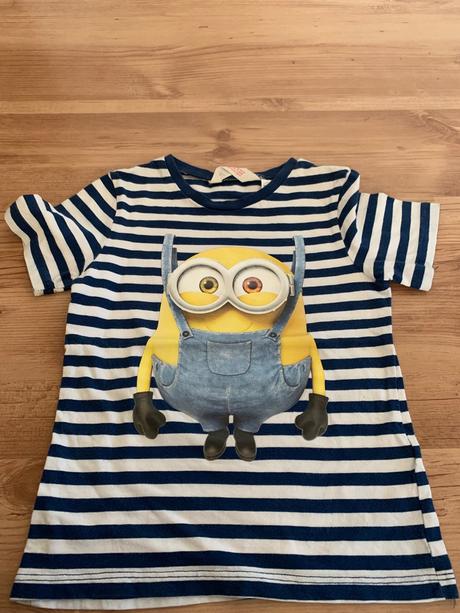 Trička mimon, h&m,98