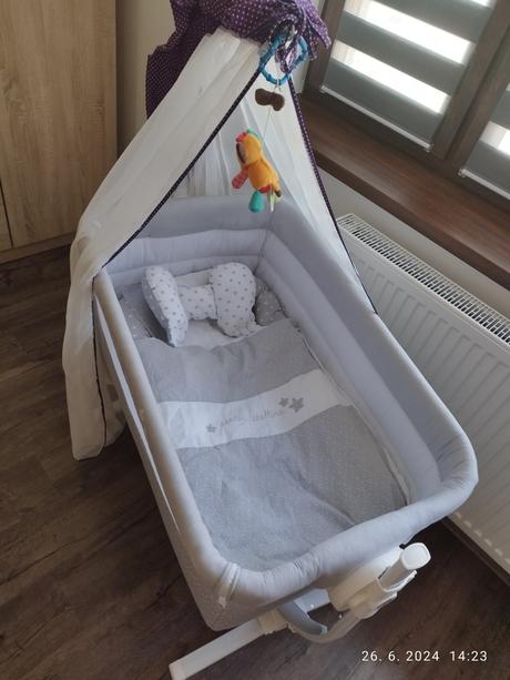 Prístavná postieľka cullami cam, šírka (cm): 60,dĺžka (cm): 100