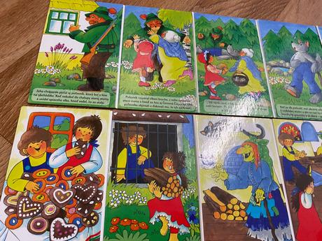 Malé rozprávky lepolero červená čiapočka perníková, 