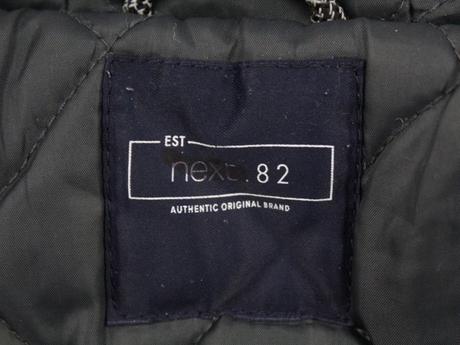 Chlap. čierna technická zimná bunda next veľ. 4 r., next,104