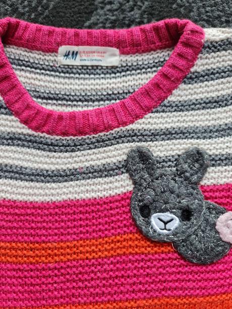 Mikiny a svetrík pre dievčatko, veľ. 122/128, h&m,128