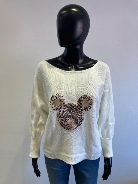 Dámsky sveter mickey (uni), l / m / s