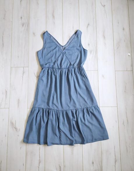 Šaty z odľahčenej jeansoviny, 50