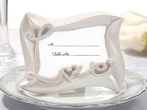 Označovač stolov - fotorámik "love",