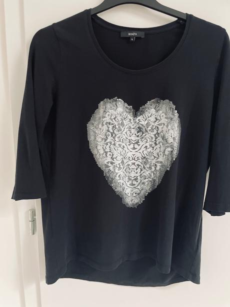 Krásny top so srdcom od bonita, xxl