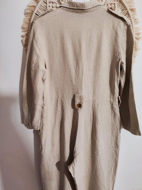 Dámsky ľanový overal zara, zara,m