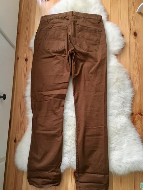 Hnede panske nohavice vel. 31, h&m