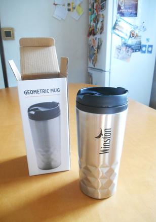 Nerezový cestovný hrnček (300 ml),