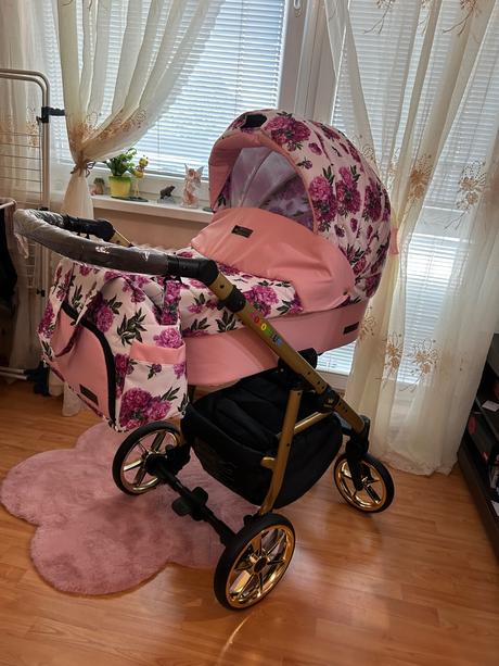 Krásny kočík 3v1, babylux
