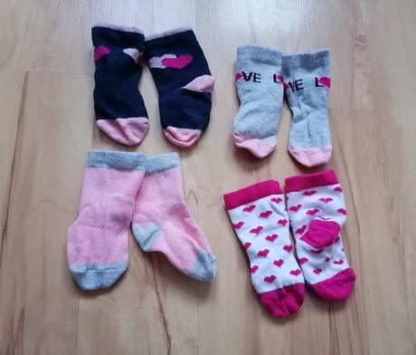 4x ponožky pre bábätká, 19