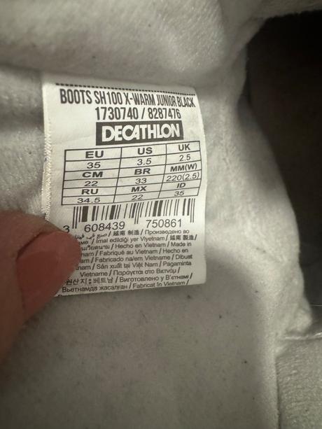 Snehule, decathlon,35